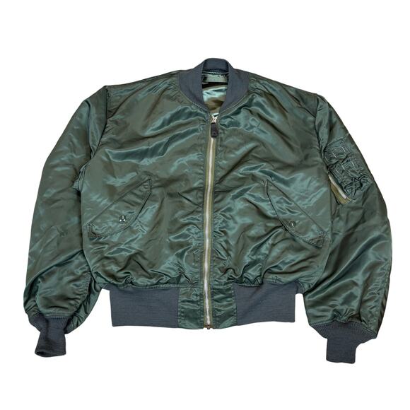 Rare Vintage Grand Crew 70s US Military L2-B Jacket Military Air Force Large